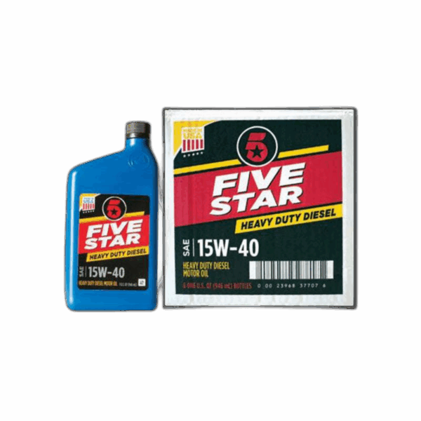 Five Star, Motor Oil, Heavy Duty Diesel, 15W-40