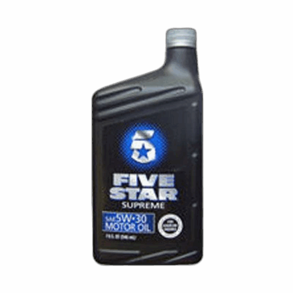 Five Star, Motor Oil, Supreme Oil5W-30