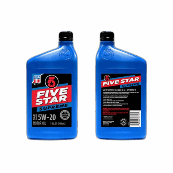 Five Star, Supreme Oil, 5W-20