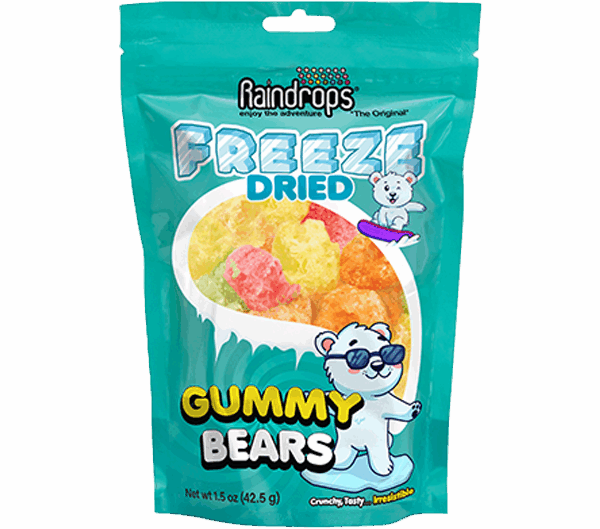 Raindrops Frozen Bears