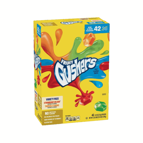 Gushers Strawberry Splash and Tropical