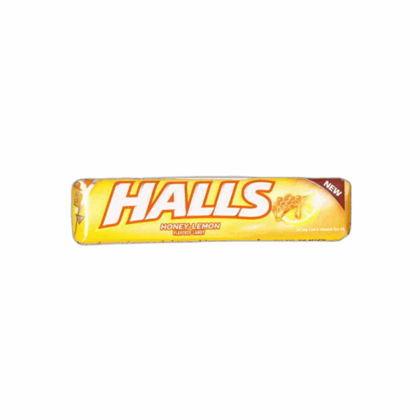 Halls Cough Drops, Honey-Lemon