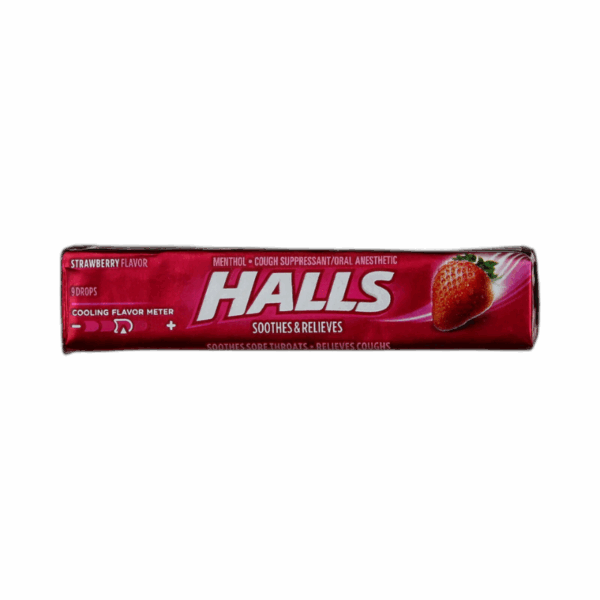 Halls Cough Drops, Strawberry