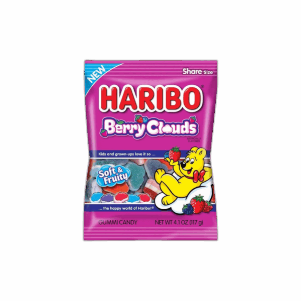 Haribo Gummi Candy, Berry Clouds