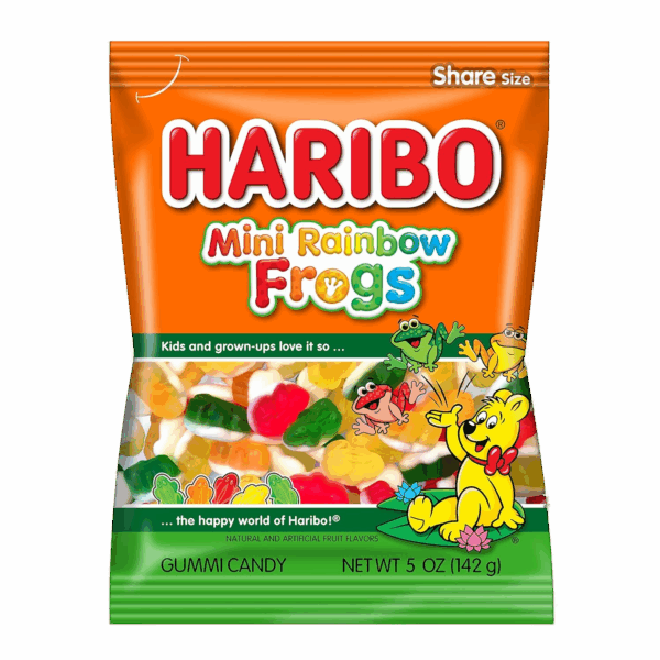 Haribo Mini Rainbow Frogs