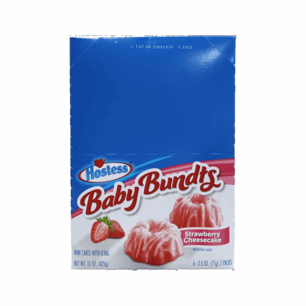 Hostess Bundt Strawberry Donuts