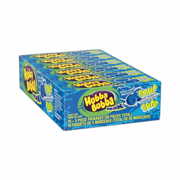 Hubba Bubba, Bubble Gum, Max, Blue Raspberry
