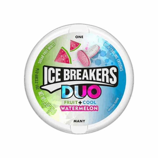 Ice Breakers Duo Breath Mints, Watermelon