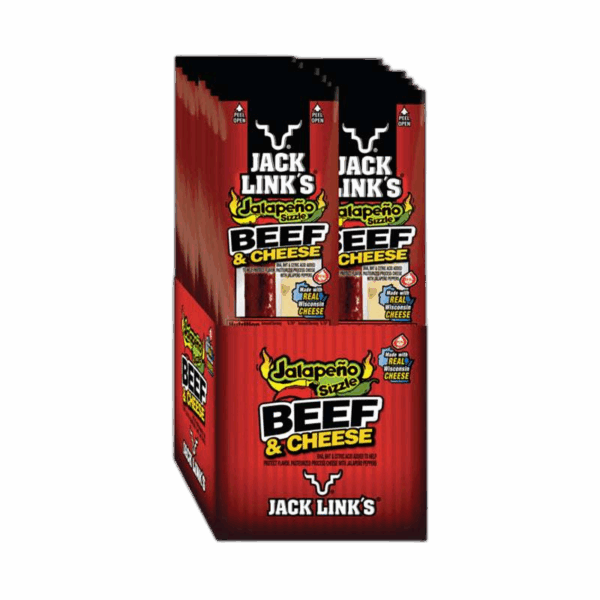 Jack Link's Jalapeno Sizzle Beef and Cheese Sticks