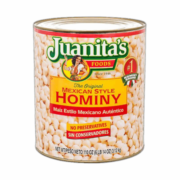 Juanita's, Hominy, Mexican Style