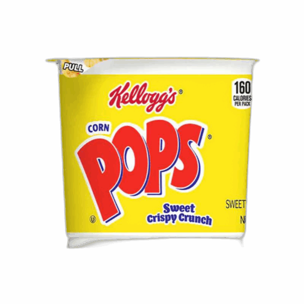 Kellogg's, Cereal In A Cup, Corn Pops