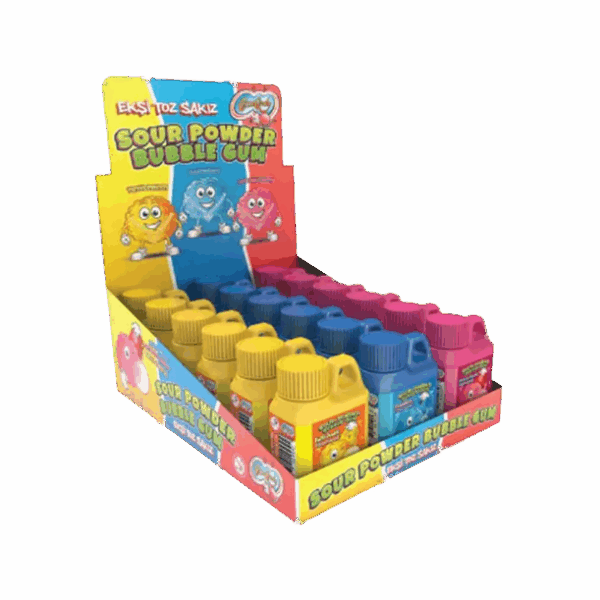 Kids Novelty Sour Powder Gum