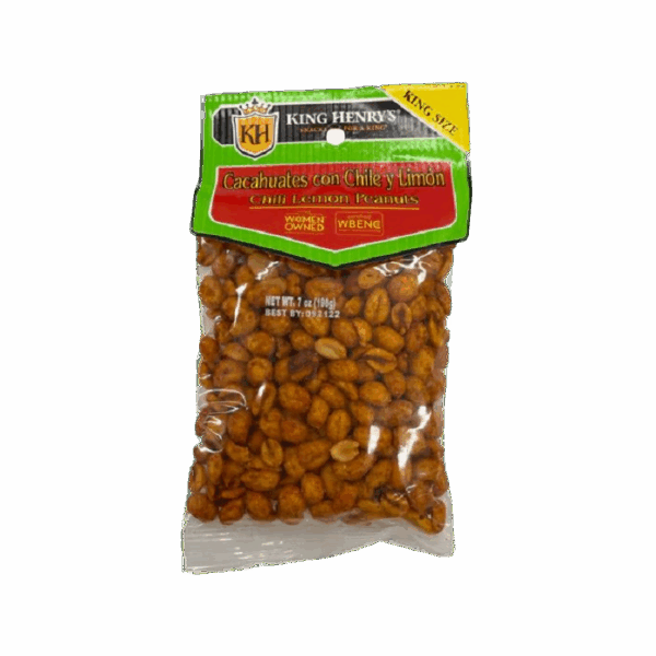 King Henery Chili Lemon Peanuts