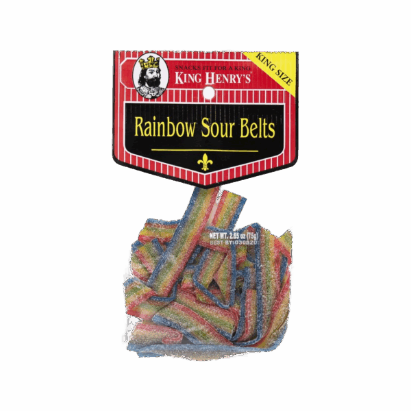 King Henery Rainbow Sour Belts