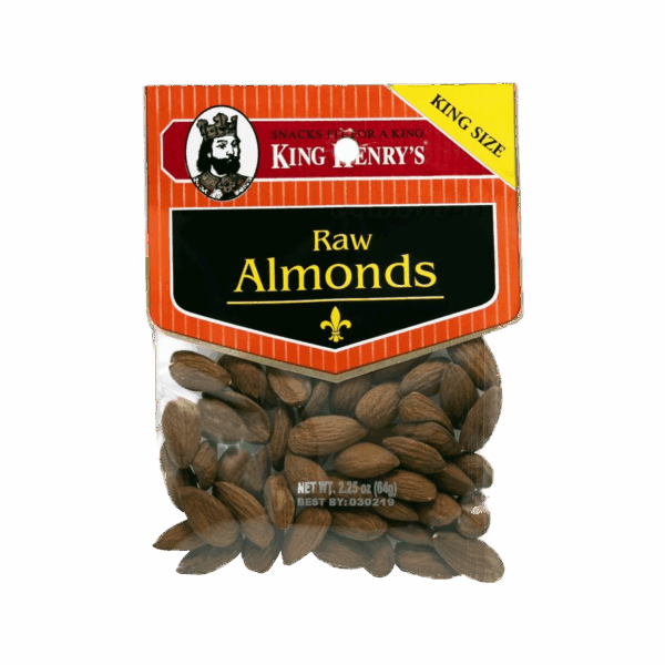 King Henery Raw Almonds