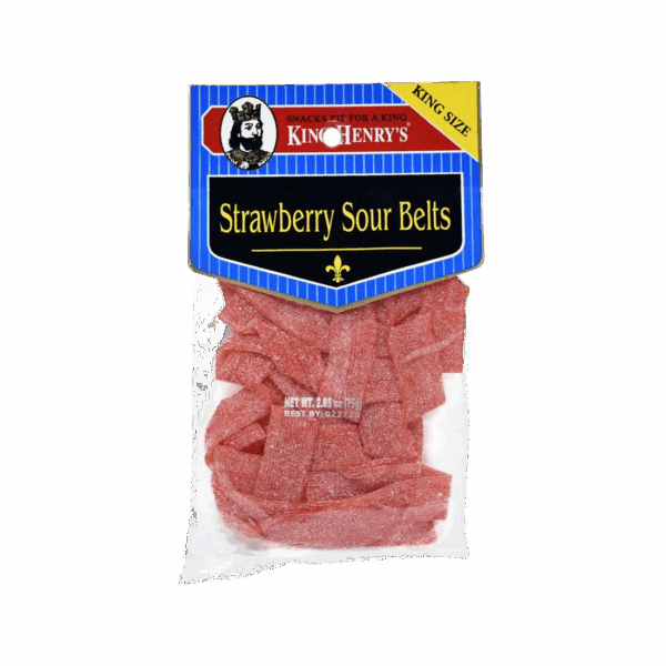 King Henery Strawberry Sour Belts