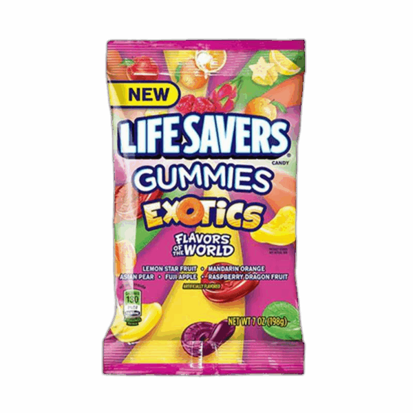 Life Savers, Gummies, Exotics
