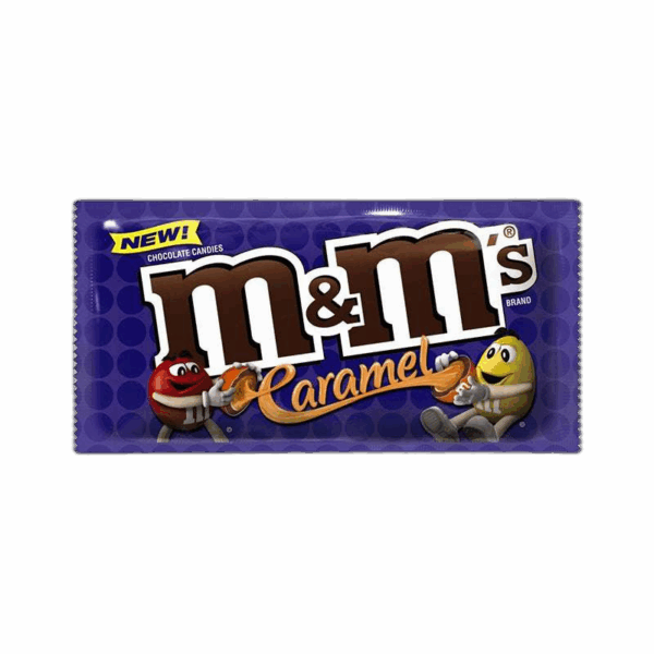 M&M's, Chocolate Candy, Caramel, Singles Size