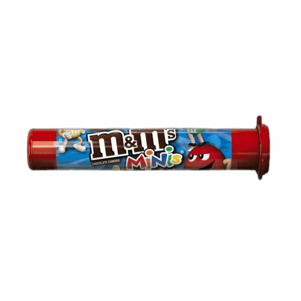 M&M's, Milk Chocolate, Minis Size, Candy Tube