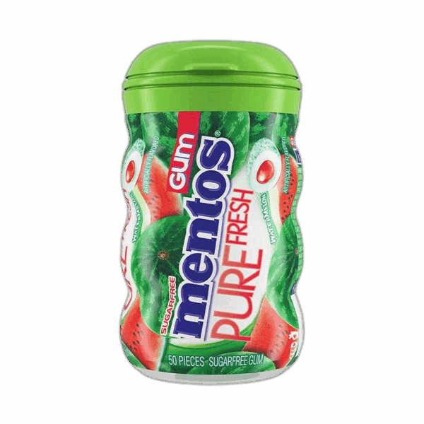 Mentos Pure Fresh Sugar Free Chewing Gum, Watermelon