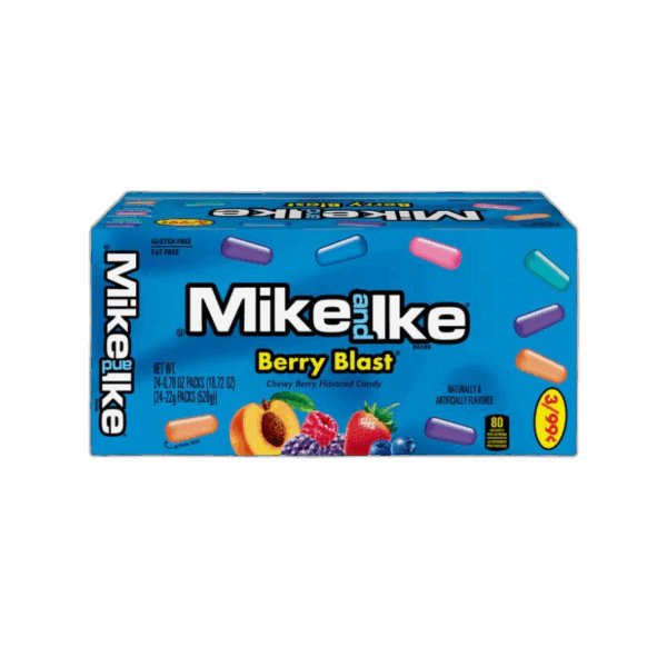 Mike & Ike, 3/99¢ Berry Blast