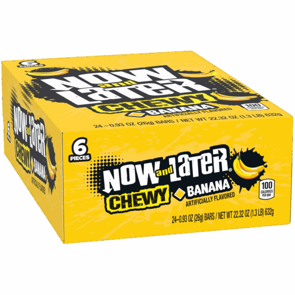 Now and Later Mini Chewy Banana