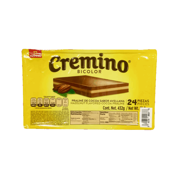 Nutresa Chocolate Cremino Bicolore