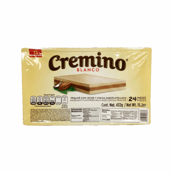 Nutresa Chocolate Cremino Blanco