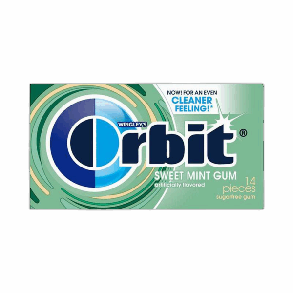 Orbit Sugar Free Gum, Sweet Mint,