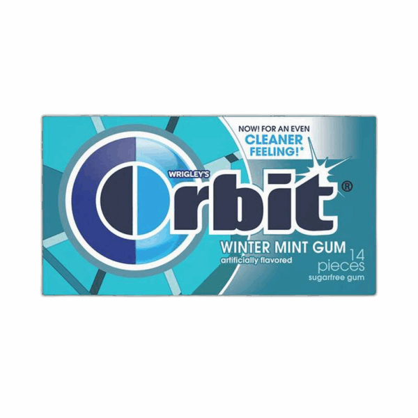 Orbit Sugar Free Gum, Wintermint,