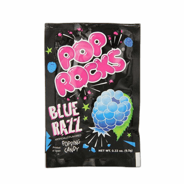 Pop Rocks, Popping Candy, Blue Razz