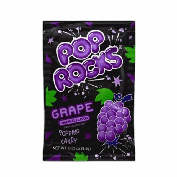 Pop Rocks, Popping Candy, Grape