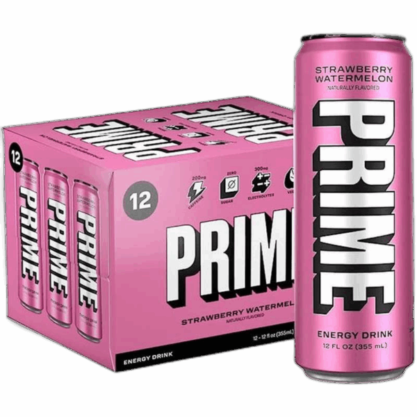 Prime, Energy Drink, Strawberry Watermelon