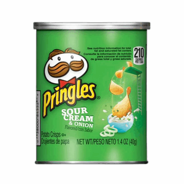 Pringles Potato Chips, Sour Cream & Onion