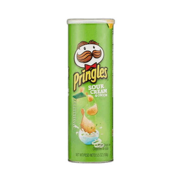 Pringles Potato Chips, Sour Cream & Onion