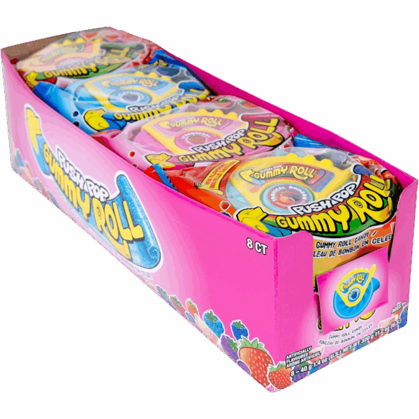 Push Pop Gummy Roll