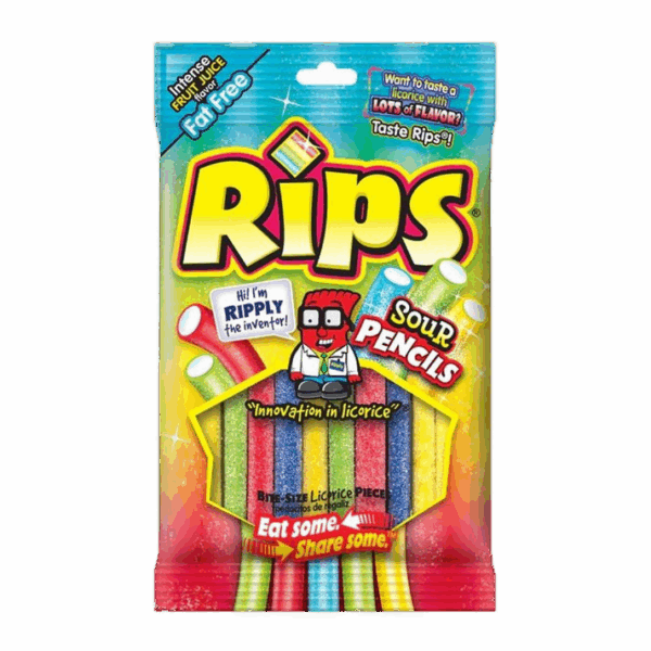Rips Sour Pencils