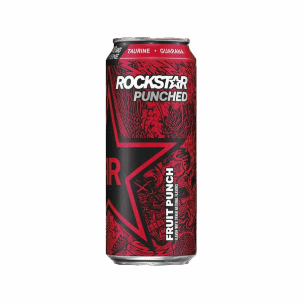 Rockstar, Energy Drink, Punched, Fruit Punch
