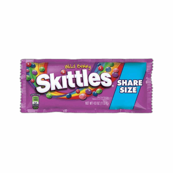 Skittles, Candy, Wild Berry, Share Size