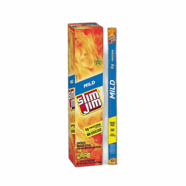 Slim Jim, Giant Smoked Meat Sticks, Mild