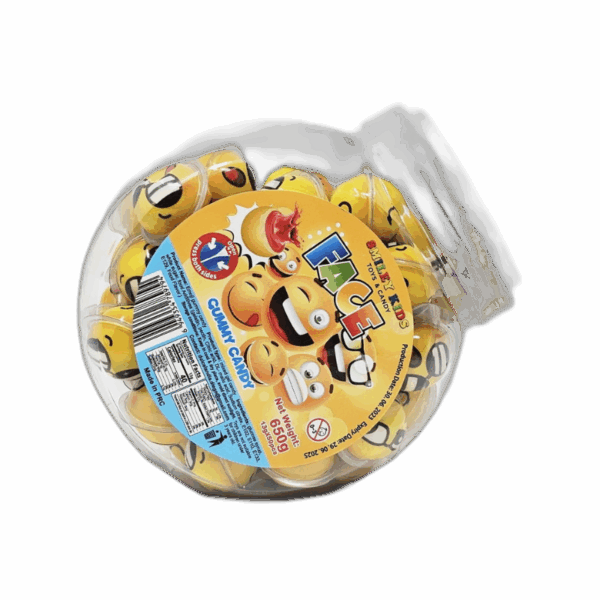 Smiley Kids, Gummy Candy, Emoji Face