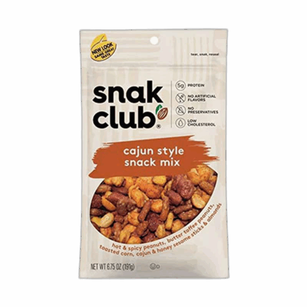 Snak Club Cajun Savory Mix, Premium Pack
