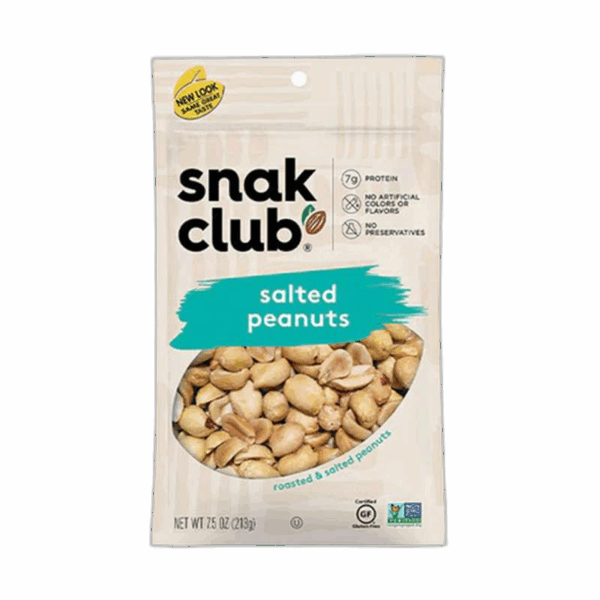 Snak Club Peanuts, Salted, Premium Pack