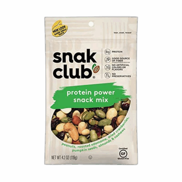 Snak Club Protein Power Snack Mix, Premium Pack