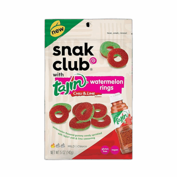 Snak Club, Tajin, Chili & Lime Seasoned Watermelon Rings