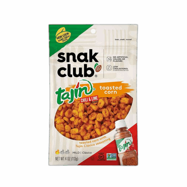 Snak Club Tajin Chili & Lime Toasted Corn