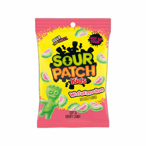 Sour Patch Kids, Soft & Chewy Candy, Watermelon