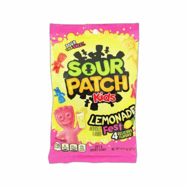Sour Patch Kids, Sparkling Lemonade Peg Bag