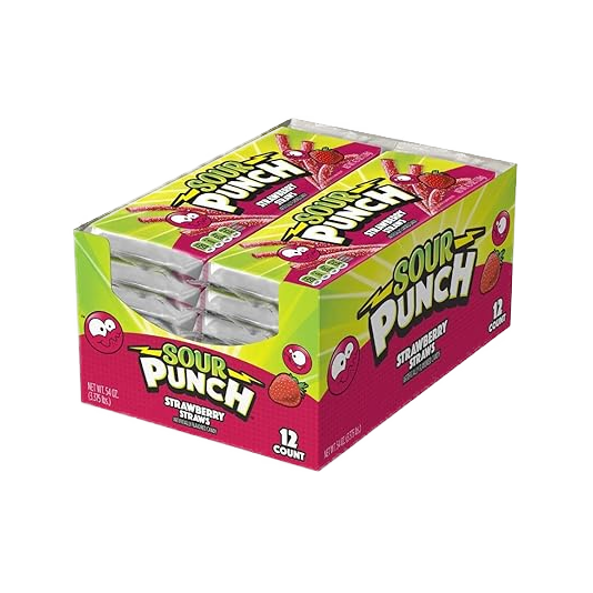 Sour Punch King Size Strawberry