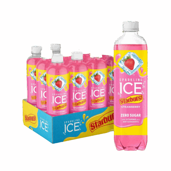 Sparkling Ice, Starburst, Strawberry